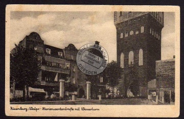 Riesenburg Wpr. Marienwerderstraße Wasserturm 