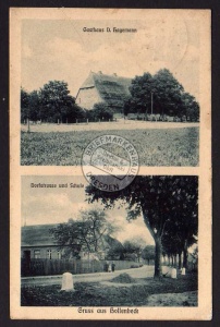 Hollenbeck 1912 Gasthaus Hagemann Dorfstrasse 