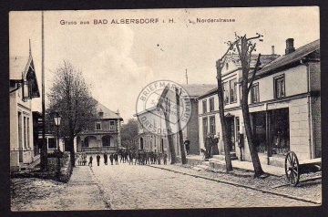 Albersdorf Holstein 1913 Norderstrasse 