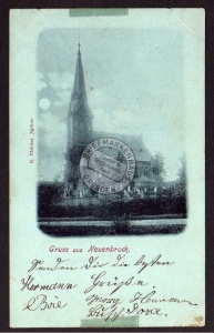 Neuenbrock Kirche Vollbild 1899 