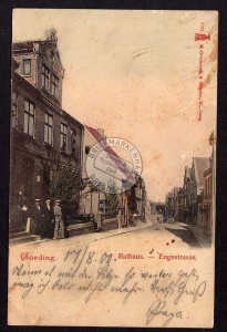 Garding Rathaus Engestrasse 1900 