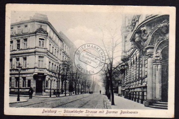 Duisburg Düsseldorfer Straße Barmer Bankverein 