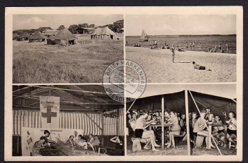 Lindhöft Eckernförder Bucht Zeltlager DRK 1956 