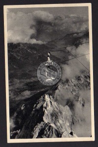 Hochseil Artist Zugspitzartisten 3000 m Höhe 