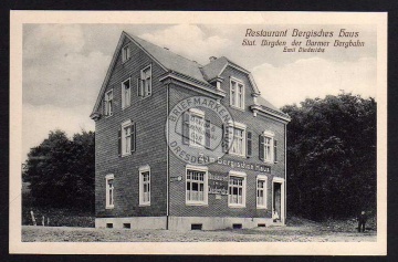 Barmen Restaurant Berg. Haus Stat. Birgden 