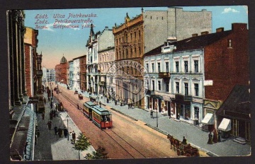 Lodz Petrikauerstraße 1915 