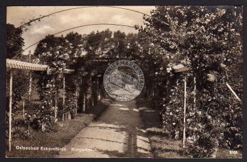 Ostsseebad Eckernförde Kurgarten1928 