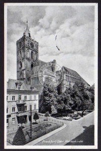 Frankfurt Oder Marienkirche Friseur 1942 