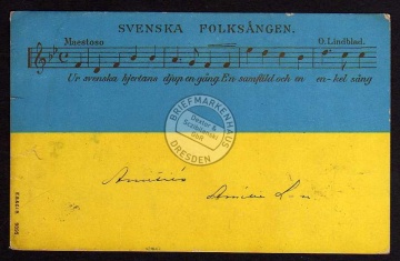 Svenska Folksangen O. Lindblad 1900 