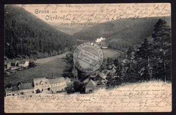Ohrdruf Stutzhäuser Grund Stutzhaus 1900 