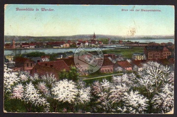 Baumblüte in Werder Blick v.d. Bismarckshöhe 