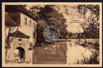 Forsthaus Gravenbruch Neu-Isenburg 1926 