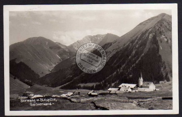 Bergwang Tirol 1930 Bleispitze Gartnerwand 