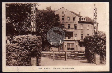 Bad Lausick Kurhotel Hermannsbad 1934 