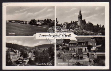 Tannenbergsthal Muldenhammer Siedlung Kirche 