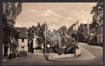 Meerane Wehrgasse Friedrichstraße 1957 