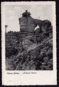 Zittauer Gebirge Brütende Henne 1942 