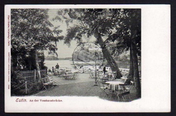 Eutin Vosshausbrücke Restaurant Restauration 