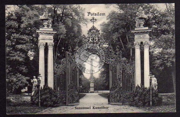 Potsdam Sanssouci Kunsttor 