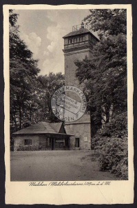 Malchen Melibocus Turm 1938 Zwingenberg Bergst 