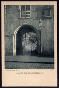 Lübeck 1910 Haasen Hof Johannisstraße 