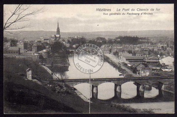 Charleville-Mézières Le Pont du Chemin de fer 