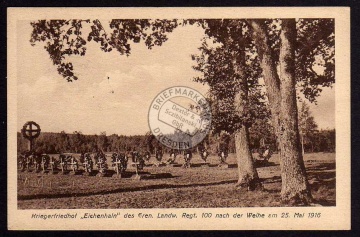 Eichenhain Kriegerfriedhof des Gren. Landw. 