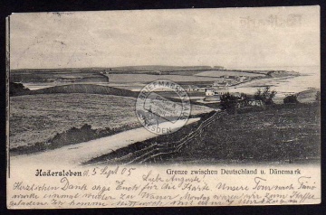 Hadersleben Haderslev 1905 Grenze Dänemark 