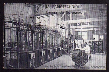 La radiotechnique Usines Suresnes Laboratoires 