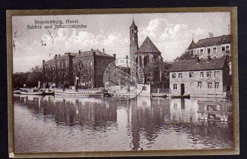 Brandenburg Havel Saldria Johanniskirche 1925 