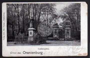 Oranienburg Louisenplatz 1899 