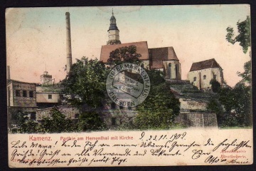 Kamenz Herrental Kirche 1902 