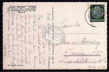 Freital Gaststätte z Steiger Plauenscher Grund 