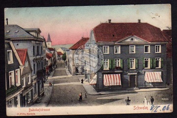 Schwelm Bahnhofstrasse 1906 