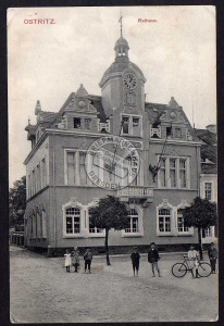 Ostritz Rathaus Vollbild 1910 