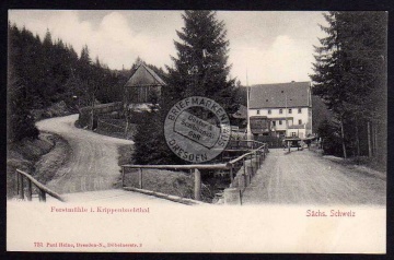 Krippenbachthal Forstmühle Sächs. Schweiz 
