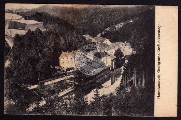 Hammerwerk Obergruna Post Siebenlehn 1924 
