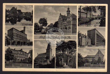 Oberlungwitz Sparkasse Strumpffabrik Schule 