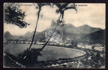 Rio de Janeiro Botafogo E Corcovado 1926 