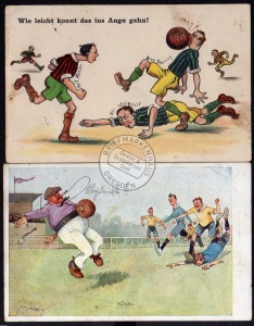Sport Fußball Möller Brüning Weigeilt 1922 194 