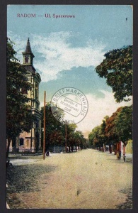 Radom 1917 Ul. Spacerowa Feldpost 