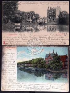 Neumünster Am Teich 1902/03 