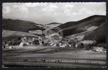 Rattlar Waldeck 1957 Landpoststempel 