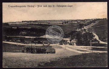 Ohrdruf 1916 Truppenübungsplatz Gefangenen Lag 