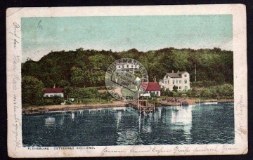 Flensburg Ostseebad Kollund 1905 