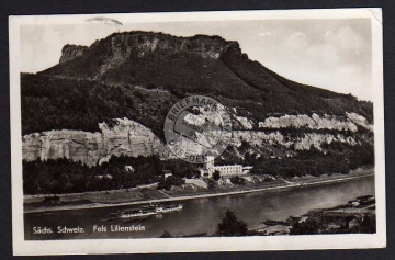 Lilienstein Landpoststempel Leupoldishain Berg 