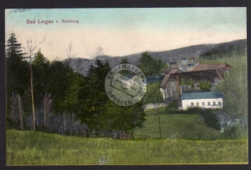 Bad Liegau b. Radeberg 1911 