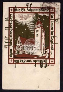 Plauen 800 j. Jubelfeier Johanniskirche 1922 
