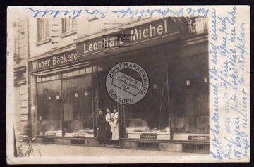 Hannover 1920 Wiener Bäckerei L. Michel FotoAK 