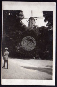 Potsdam SanssouciWindmühle Fotokarte 1911 